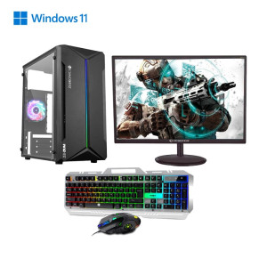 Prebuild PC Full Set Intel Core i5 4th Gen| 8GB Ram | 256GB SSD | 22 inch LED Monitor | RGB Keyboard and Mouse  With 1 Year Warranty